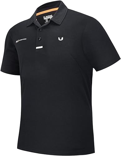 NORTHYARD Men's Polo Shirt Quick Dry Sports Golf Shirts Long and Short Sleeve Tennis Pique Shirt Performance Shirts Tops