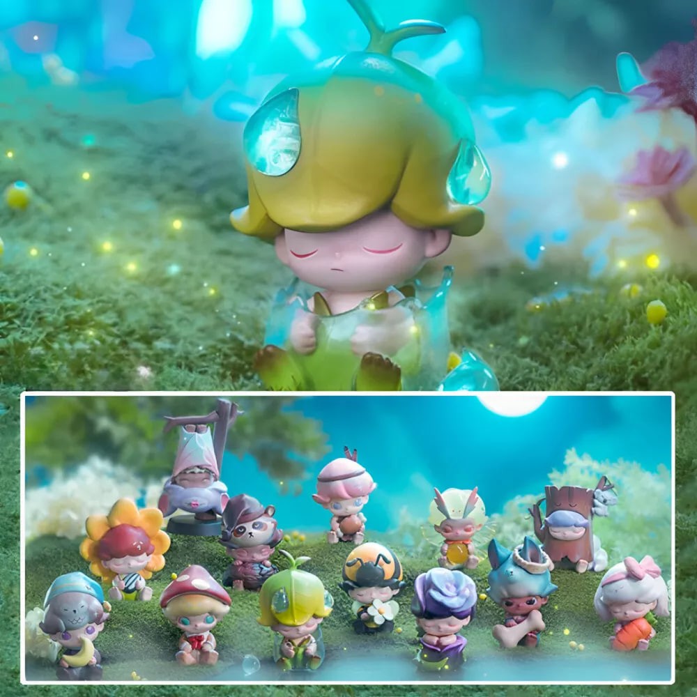 POP MART Dimoo Forest Night Series Blind Box Confirmed Figure Gift Toys Kids!