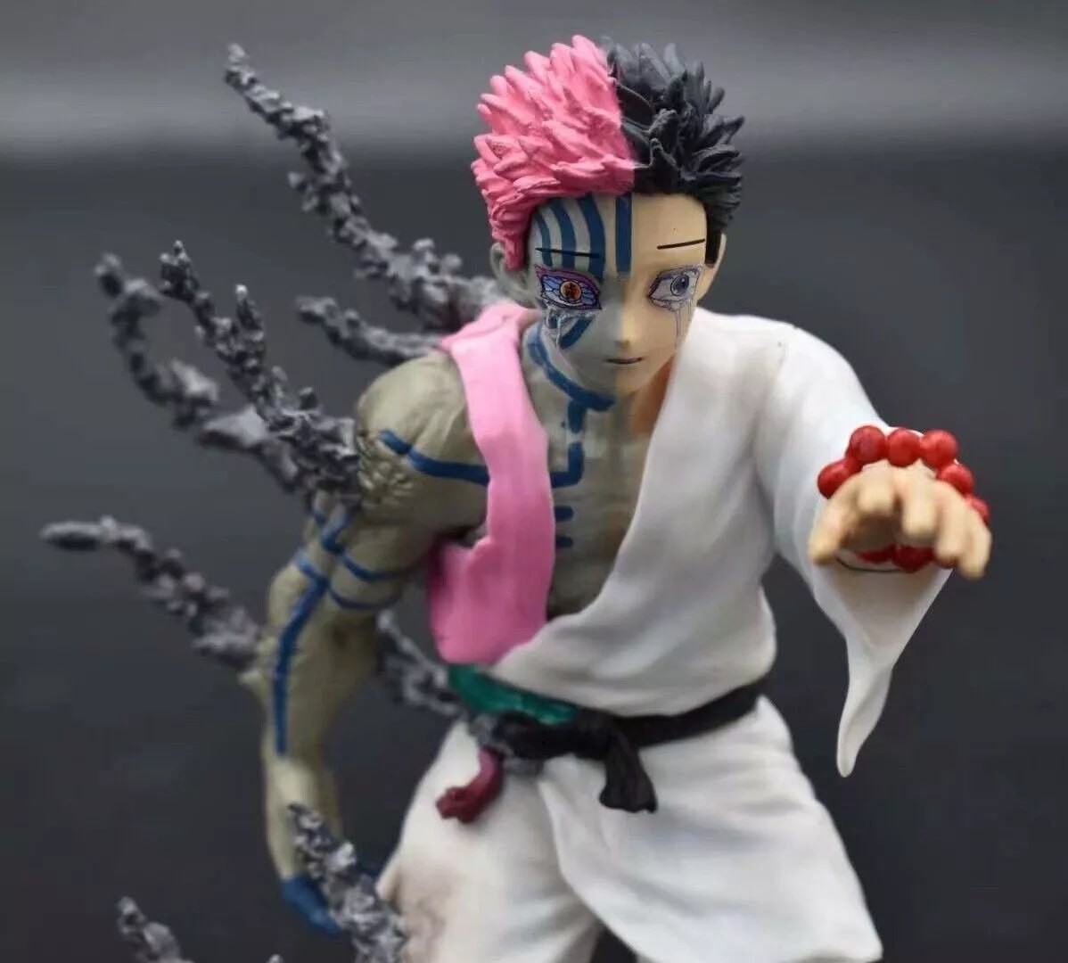 Demon Slayer Kimetsu no Yaiba Juuni Kitsuki Akaza PVC Figure NEW NO BOX 17CM