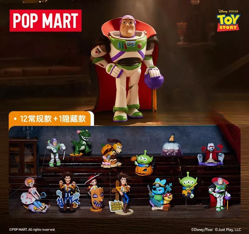 POP MART Disney Pixar Toy Story Spooky Night Series Blind Box Confirmed Figure